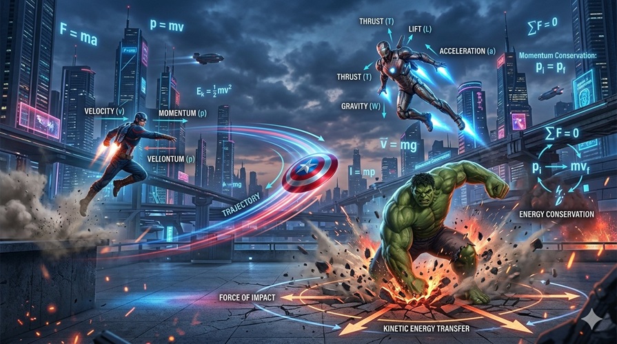 Physics in Avengers movies explained